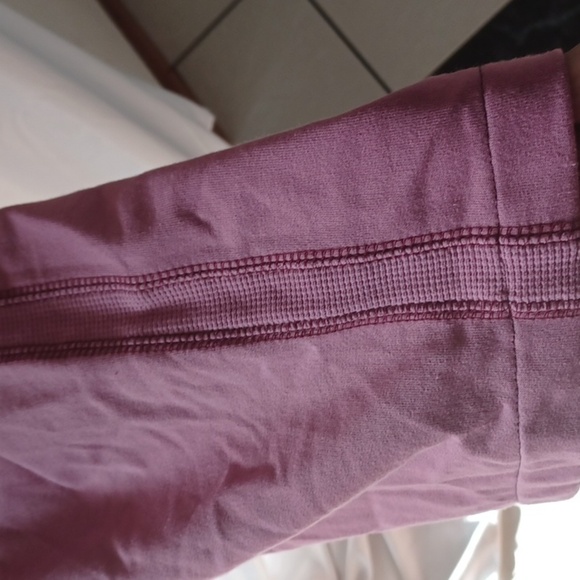 IActive Jogging Pants, drawstring waist, Mauve, side trim, NWT - Picture 4 of 7